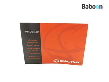 Instructie Boek Cagiva Raptor 650 2005-2008 IE M210 Italian,, Verzenden, Gebruikt