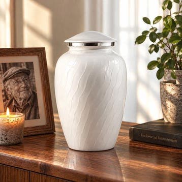 Urn Wit – 3,5 liter, Verzenden, Nieuw