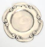 Portuguese silversmith - Presenteerblad - Silver Salver -