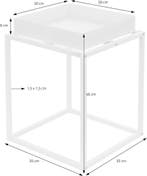 Plantenstandaard - Plantenrek - Plantentafel - 35x35x46 cm -, Verzenden, Zo goed als nieuw