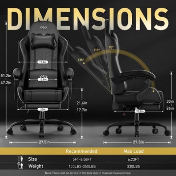 Ergonomische Bureaustoel -  Office Chair - Gamestoel - Volwa, Verzenden, Zo goed als nieuw
