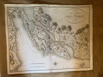 Griekenland - Dardanellenkanaal / Kaart van de Hellespont /, Nieuw