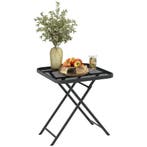 TRUUSK Klaptafel Voor De Tuin 70x70 cm - Weerbestendig Staal, Verzenden, Nieuw