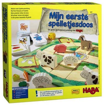Haba Mijn eerste spelletjesdoos - De grote, Verzenden, Nieuw