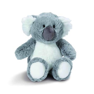 Nici koala knuffel - grijs pluche - 20 cm, Verzenden, Nieuw