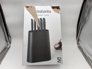Brabantia Tasty+ Messenblok - Messenset 5-delig - IJsgehard, Verzenden, Nieuw