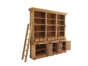 Landelijke klassieke kast Devonshire - Teak - Ook in kleur!, Huis en Inrichting, Kasten | Boekenkasten, Nieuw, Teakhout, Landelijk, klassiek, vintage, brocante, modern, rustiek