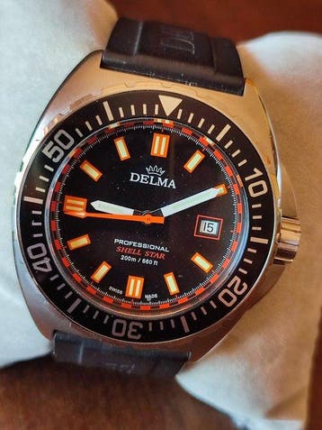 Delma - Shell Star Diver Professional - Zonder minimumprijs, Sieraden, Tassen en Uiterlijk, Nieuw