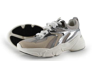 Muyters Sneakers Meisjes in maat 38 Zilver, Verzenden, Jongen of Meisje, Schoenen, Zo goed als nieuw