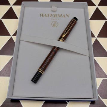 Waterman - Le Man 200 Rhapsody Red Marble - Vulpen, Nieuw