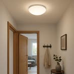 LED Plafondlamp met Bewegingssensor - Opbouw -  E27 - Wit, Ophalen of Verzenden, Nieuw, Kunststof