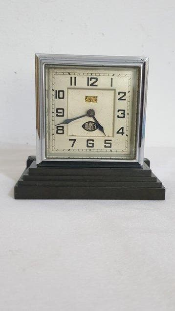 Wekker - Metaal - 1930-1940 - Blangy Art Deco-tafel