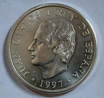Spanje. Juan Carlos I. 2000 Pesetas 1997 Don Quijote (Zonder