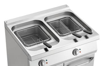 Bartscher Friteuse | SERIE 700 | Elektrisch | 15+15L | 100°C, Ophalen of Verzenden, Nieuw in verpakking