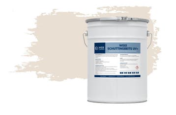 Wixx Schuttingbeits UV+ RAL 9001 | Crèmewit 20L, Verzenden, Wit, Nieuw, Beits