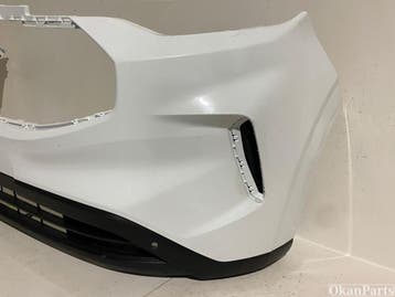 Ford Transit Custom II voorbumper PZ31-17F003-B, Ophalen, Gebruikt, Voor, Bumper