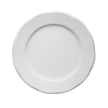GGM Gastro | (24 stuks) CLASSICO - bord - vlak - porselein -, Huis en Inrichting, Keuken | Servies, Verzenden, Nieuw, Bord(en)