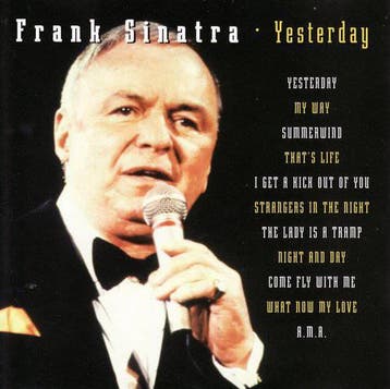 cd - Frank Sinatra - Yesterday, Verzenden, Zo goed als nieuw
