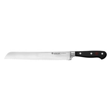 Broodgolfmes | CLASSIC | RVS | Zwart | Lengte 357mm Wüsthof, Verzenden, Nieuw in verpakking