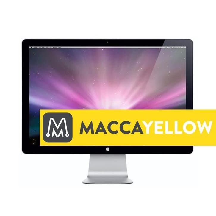 Apple LED Cinema Display 24 inch met garantie, Computers en Software, Overige Computers en Software, Zo goed als nieuw, Ophalen of Verzenden