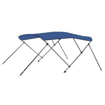 Boot zonnekap Blauw | Geanodiseerd Alu | Laatste Stuk!, Watersport en Boten, Ophalen of Verzenden, Zo goed als nieuw, Overige typen