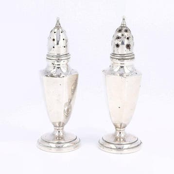 Mueck-Cary Co. Inc. - Peper- en zoutstel (2) - .925 zilver