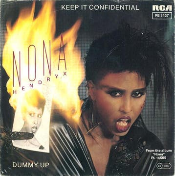 vinyl single 7 inch - Nona Hendryx - Keep It Confidential, Verzenden, Zo goed als nieuw, 7 inch, Pop