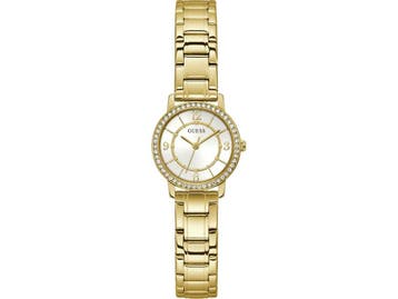 Guess GW0468L2 - Dames Horloge - Staal Goldplated 32 mm -, Verzenden, Zo goed als nieuw, Guess