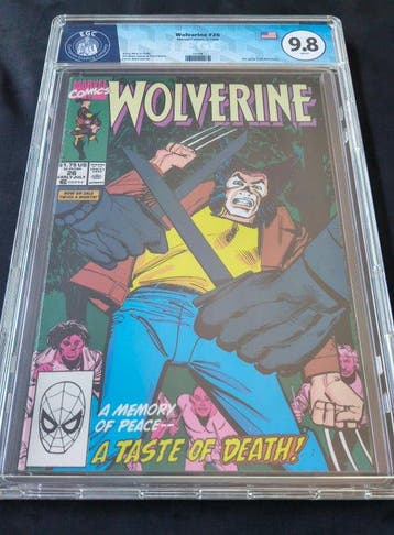 Wolverine (Vol. 2) #26 - EGC 9.8 - Memory of Peace - 1, Boeken, Strips | Comics, Nieuw