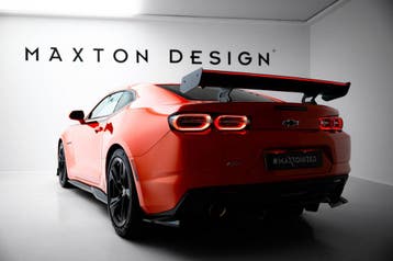 Maxton Carbon Spoiler met LED Chevrolet Camaro SS Mk6, Auto diversen, Verzenden