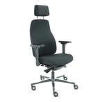 (MDK-107438) Therapod&reg; X2 HR bureaustoel - Mirage zwart, Ophalen of Verzenden, Nieuw