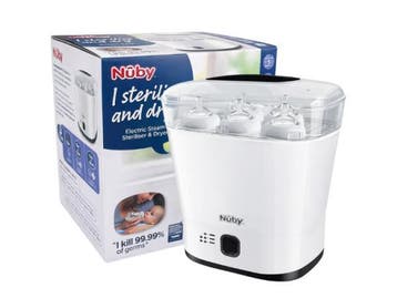 Veiling - Nuby Flessen Sterilisator Elektrisch - Flessendrog, Nieuw