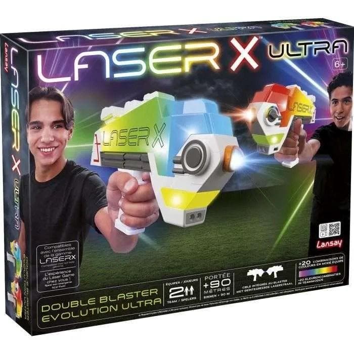 Laserspel - LANSAY - 87552 - Laser X - Double Blaster Evo..., Kinderen en Baby's, Speelgoed | Overig, Nieuw, Verzenden