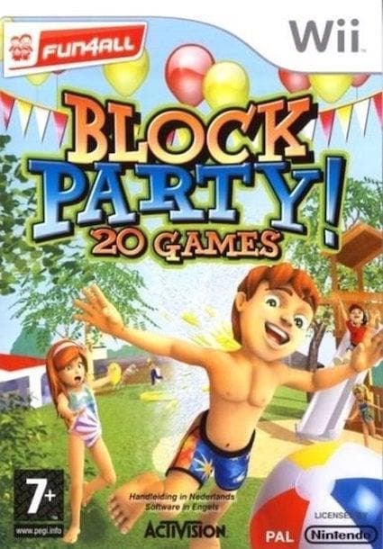 Block Party! 20 Games (Wii Games), Spelcomputers en Games, Games | Nintendo Wii, Zo goed als nieuw, Ophalen of Verzenden