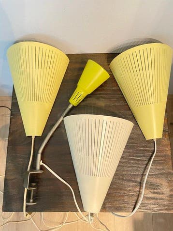 IKEA - Lamp (4) - Klyka V9811 - Metaal - Space age diverse