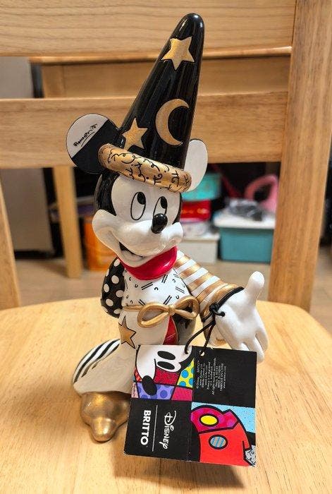 Disney - Speelgoed figuur Goldsmith Magic Mickey Art, Verzamelen, Disney