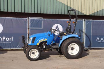 Veiling: Minitractor New Holland Boomer 2030 Diesel, Ophalen, Gebruikt, New Holland, 2500 tot 5000