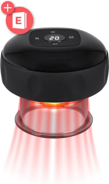 2dekans | Nuvance Elektrische Cupping Cups – 12 Standen &, Ophalen of Verzenden, Zo goed als nieuw