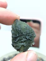 Moldaviet uit Chrášany, Zuid-Bohemen - Hoogte: 36 mm -