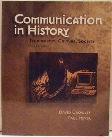Communication in History - Paul Heyer 9780801331336, Verzenden, Gelezen, Paul Heyer