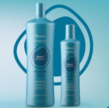 Fanola Vitamins Sensitive Be Complex Shampoo 350ml, Ophalen of Verzenden, Nieuw, Shampoo of Conditioner