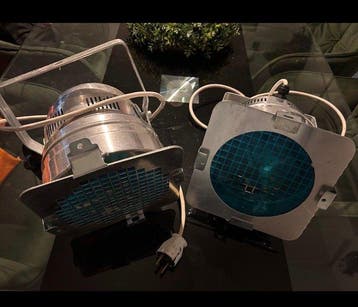 Varytec - Varytec - Theaterlamp (2) - PAR56 kort -, Antiek en Kunst