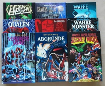 Marvel Exklusiv Bd 1/9 - German edition - 9 Comic, Nieuw