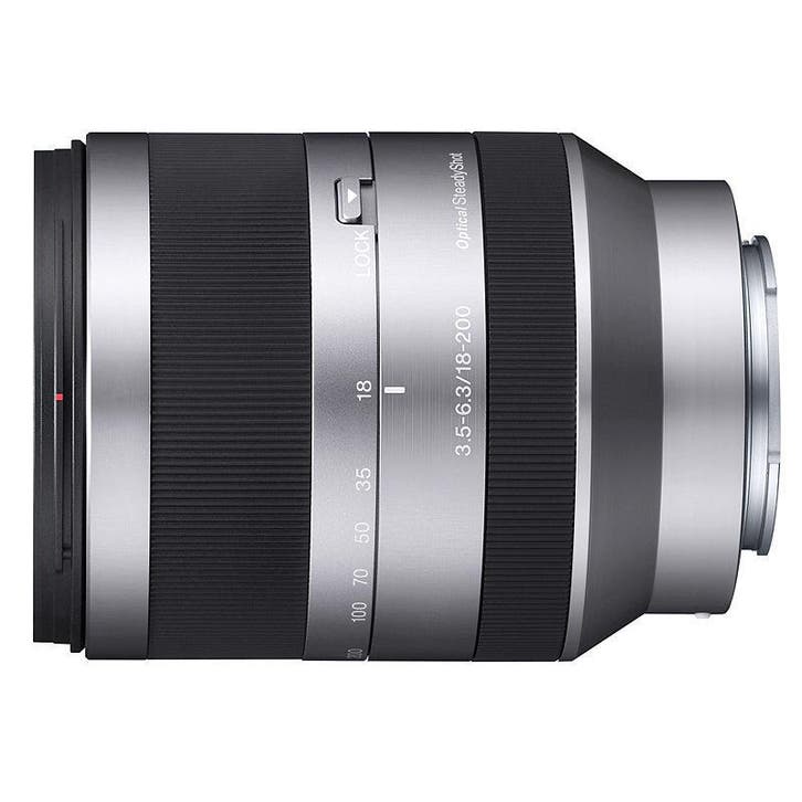 Sony E 18-200mm f/3.5-6.3 OSS objectief (SEL18200, Audio, Tv en Foto, Fotografie | Lenzen en Objectieven, Groothoeklens, Gebruikt