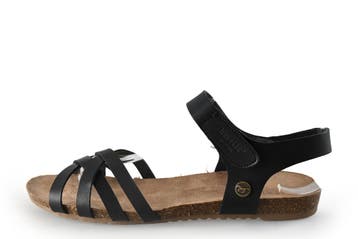 Mustang Sandalen in maat 38 Zwart, Kleding | Dames, Verzenden, Zwart, Sandalen of Muiltjes, Zo goed als nieuw
