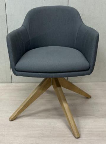 Prime Comfort Chair Antraciet - Quinti Deep (Stoel), Ophalen of Verzenden, Gebruikt