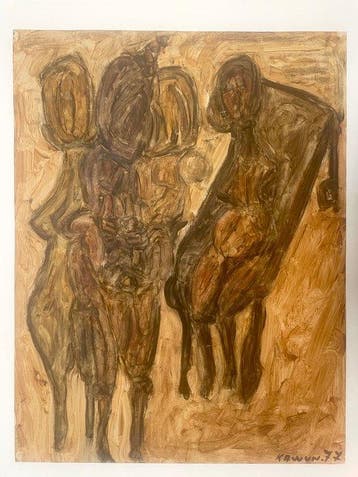Ivan Kawun (1925-2001) - Sans titre