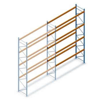 Gebruikte JH MPB palletstelling 6000x3600x1100mm (hxbxd) 4