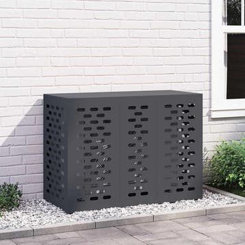vidaXL Airconditioner hoes Antraciet 110 x 50 x 80 cm, Verzenden, Nieuw