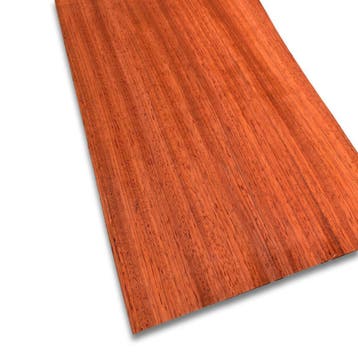 Padoek fineer | 245x25 cm, Verzenden, Nieuw
